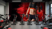 3D Gym Fitness Gymnasium Dumbbell Wall Mural Wallpaper 40