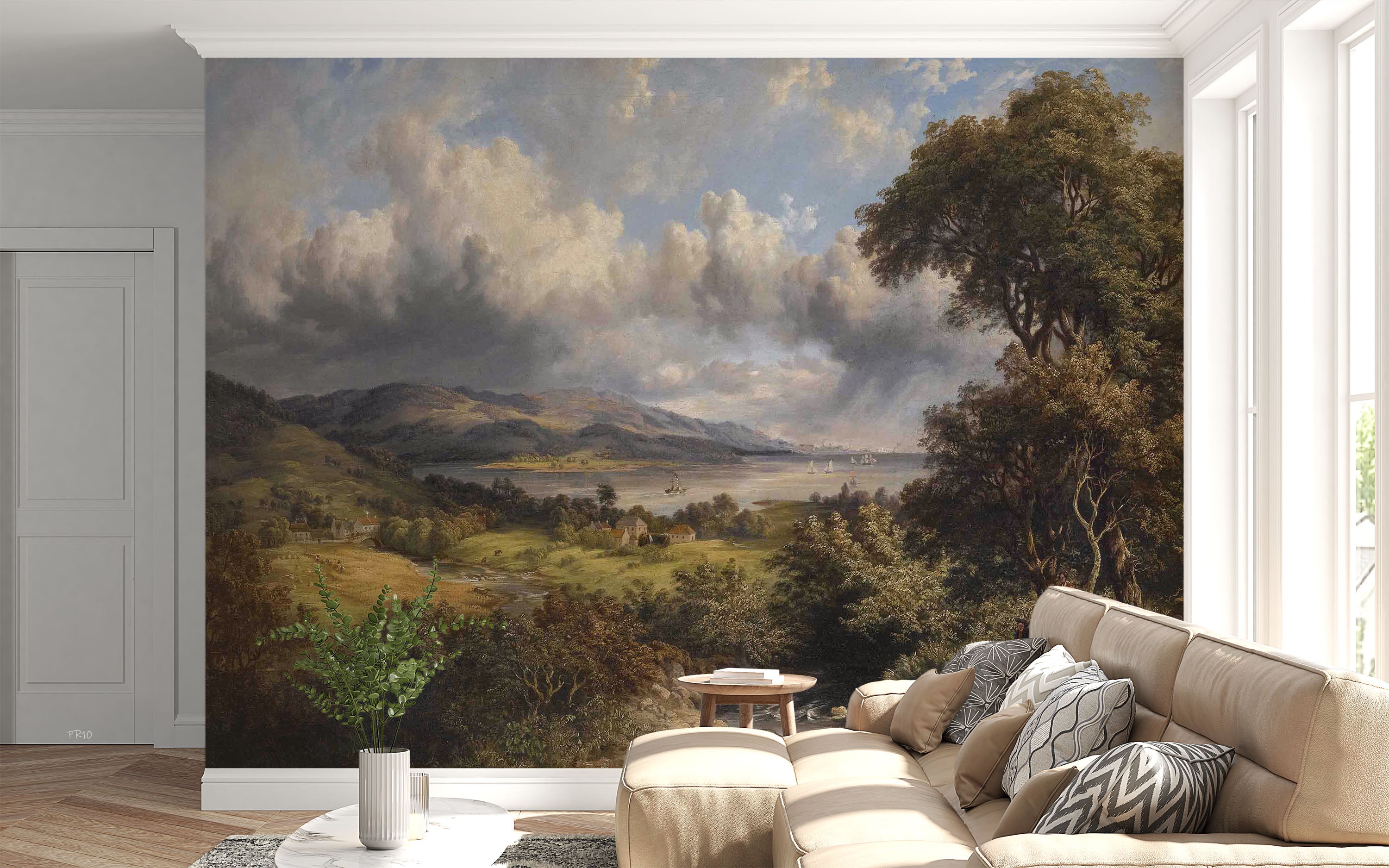 3D Oil Painting Country Coast Landscape Wall Mural Wallpaper GD 4811- Jess Art Decoration