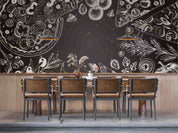 3D Restaurant Snack Bar Diner Fast Food Pizza Wall Mural Wallpaper 53