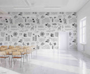 3D School STEM Science Lab Classroom Teaching Aid Biology Wall Mural Wallpaper 14