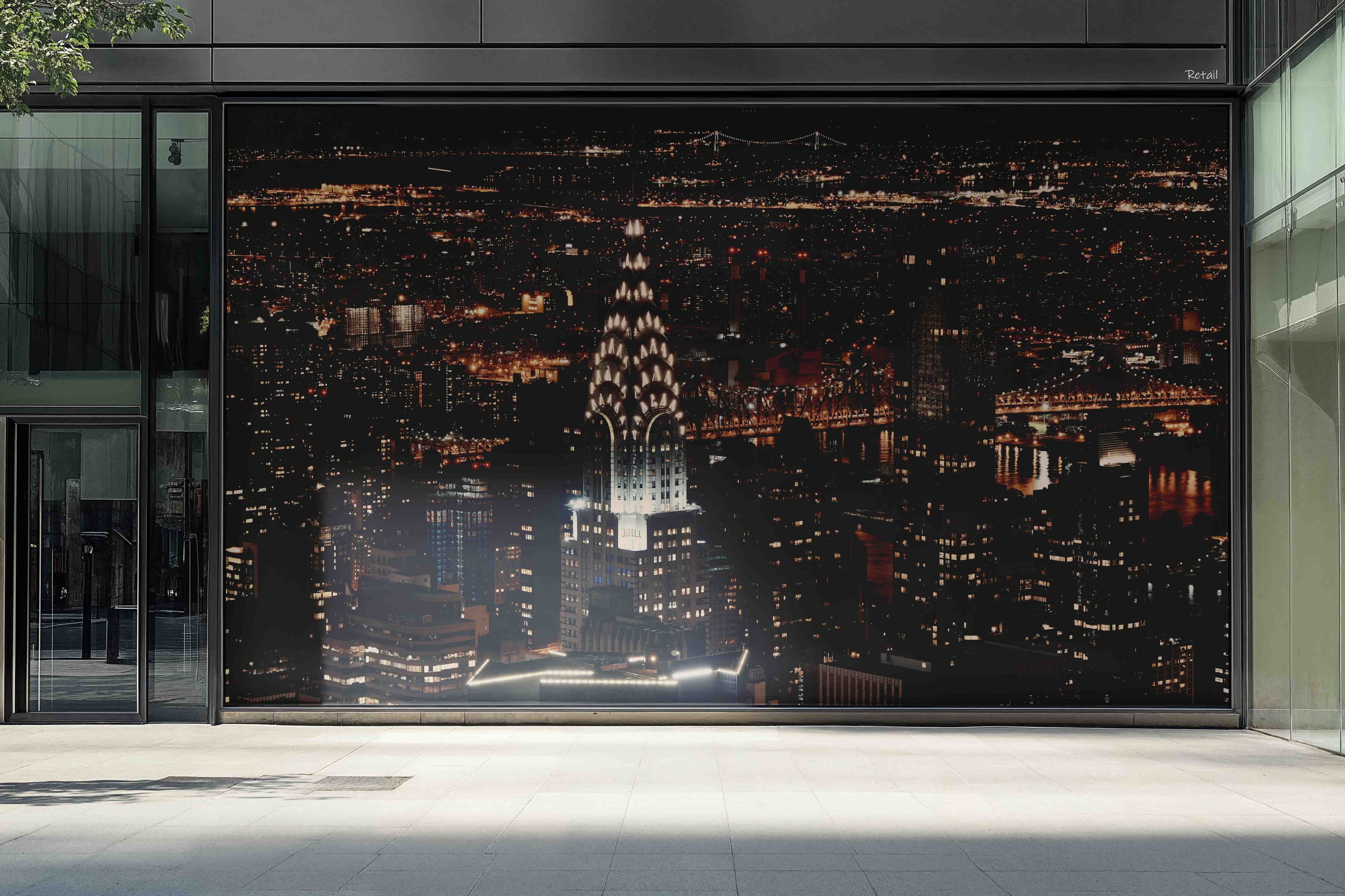 3D Retail Shop Store Market Trade Cityscape Wall Mural Wallpaper 19