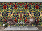 3D Vintage William Morris Pattern Wallpaper Wall Mural Wall Decor Wall Art Wall Sticker Remoable Wallpaper