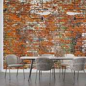 3D Old Red Brick Wall Texture Wall Mural Wallpaper GD 5620- Jess Art Decoration