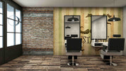 3D Barber Shop Hair Salon Wall Mural Wallpaper 0