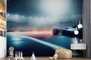 3D F1 Formula Racing Wallpaper Wall Mural Wall Decor Wall Art Wall Sticker Remoable Wallpaper