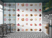3D Hand Drawn Candy Watercolor Style Wall Mural Wallpaper GD 5251- Jess Art Decoration