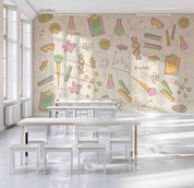 3D School STEM Science Lab Classroom Teaching Aid Chemistry Wall Mural Wallpaper 36