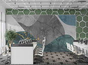 3D Office Business Commerce Geometric Modern Wall Mural Wallpaper 42