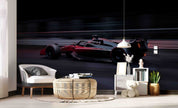 3D Red F1 Formula One Racing Wallpaper Wall Mural Wall Decor Wall Art Wall Sticker Remoable Wallpaper