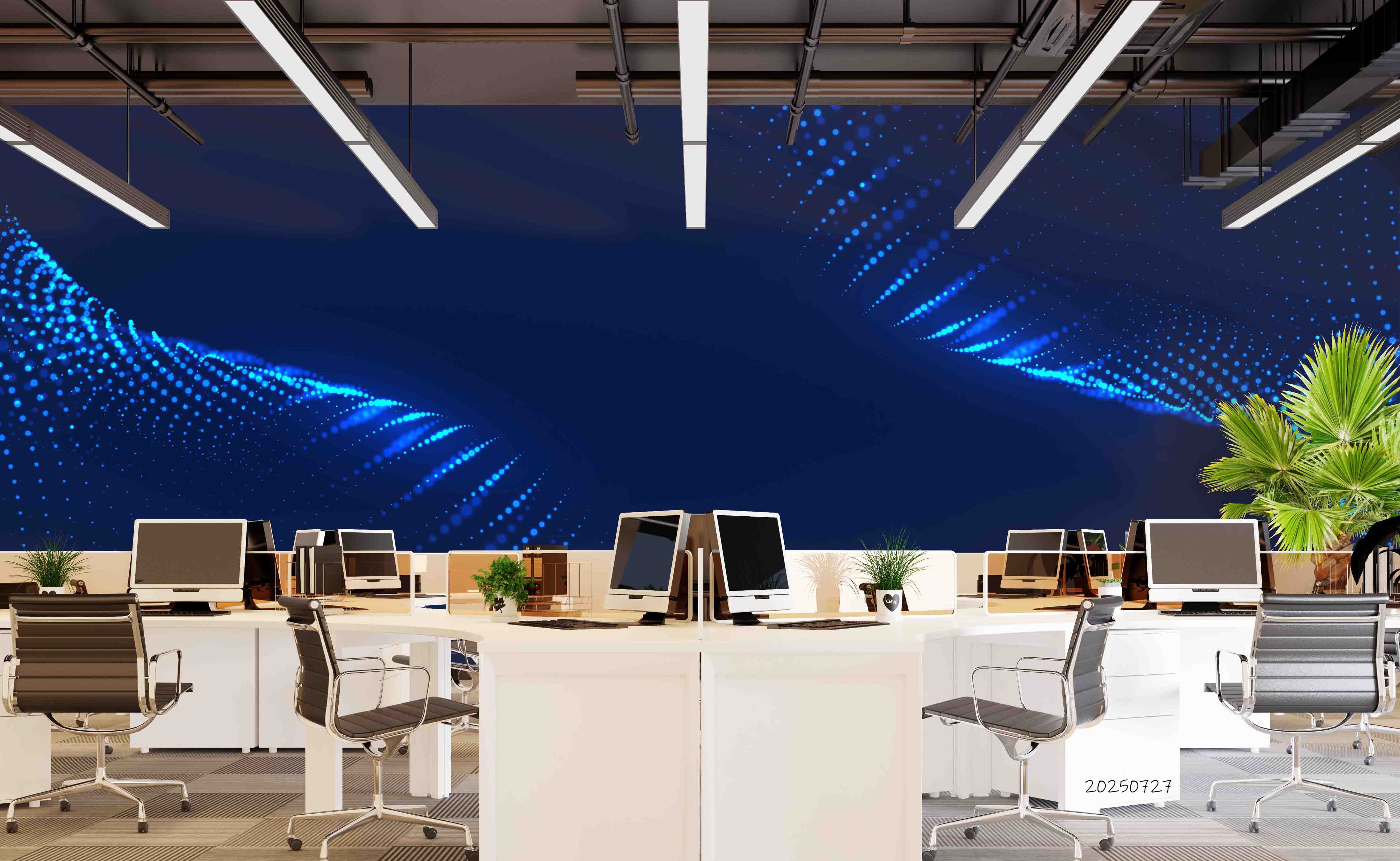 3D Office Business Commerce Technology Wall Mural Wallpaper 36