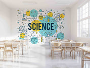 3D School STEM Science Lab Classroom Teaching Aid Wall Mural Wallpaper 18