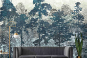 3D Pine Forest Oil Painting Wall Mural Wallpaper GD 4141- Jess Art Decoration