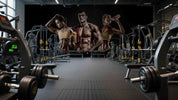 3D Gym Fitness Gymnasium Dumbbell Wall Mural Wallpaper 25