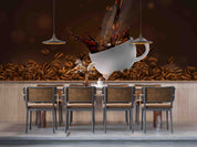3D Coffee Shop Wall Mural Wallpaper 29