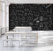3D School STEM Science Lab Classroom Teaching Aid Math Wall Mural Wallpaper 34