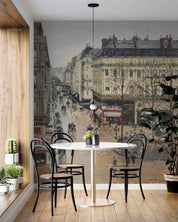 3D Vintage Oil Painting Architecture Street Wall Mural Wallpaper GD 2943- Jess Art Decoration
