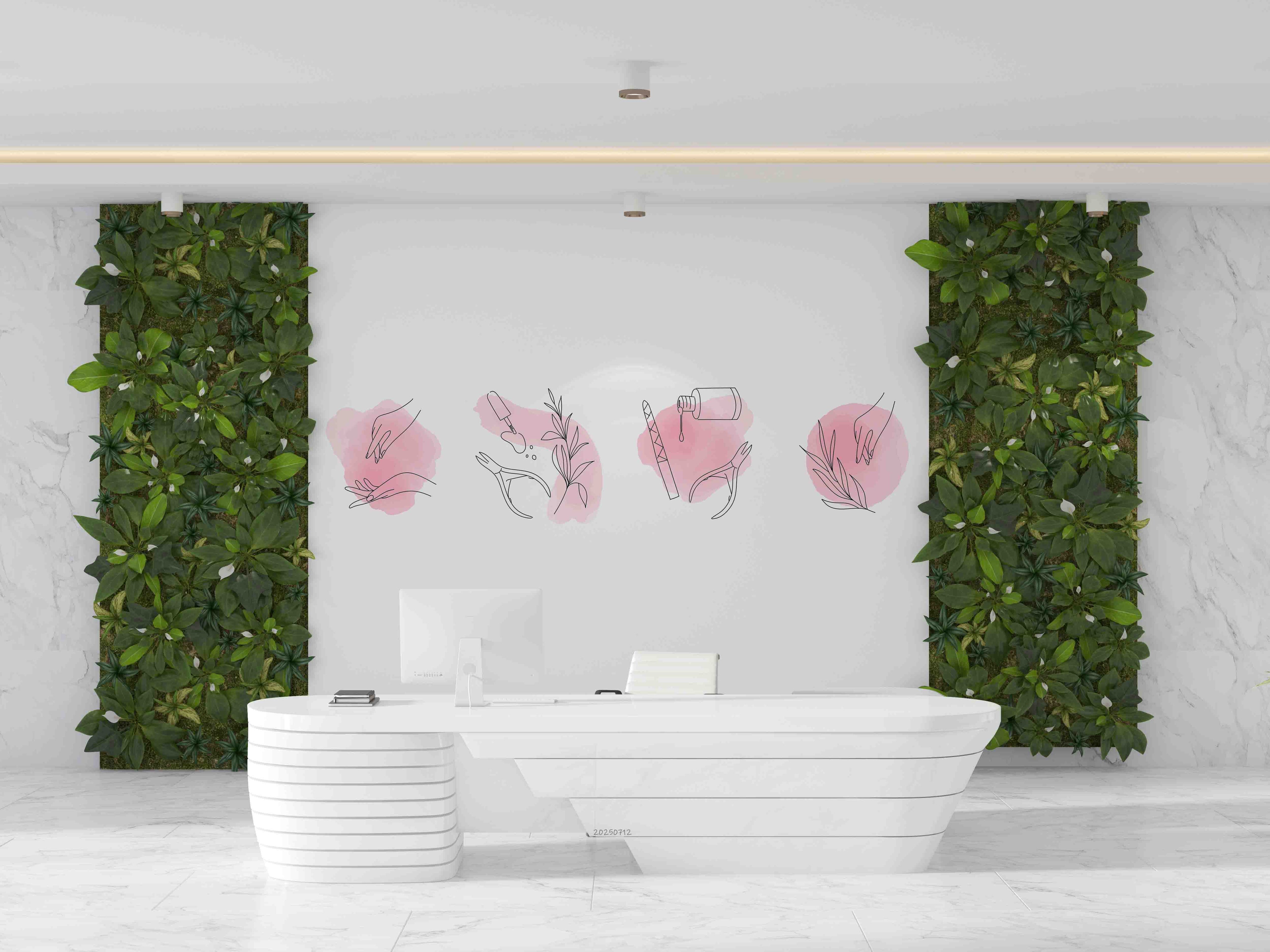 3D Salon Shop Beauty Salon Nail Salon Wall Mural Wallpaper 21