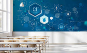3D School STEM Science Lab Classroom Teaching Aid Chemistry Wall Mural Wallpaper 53