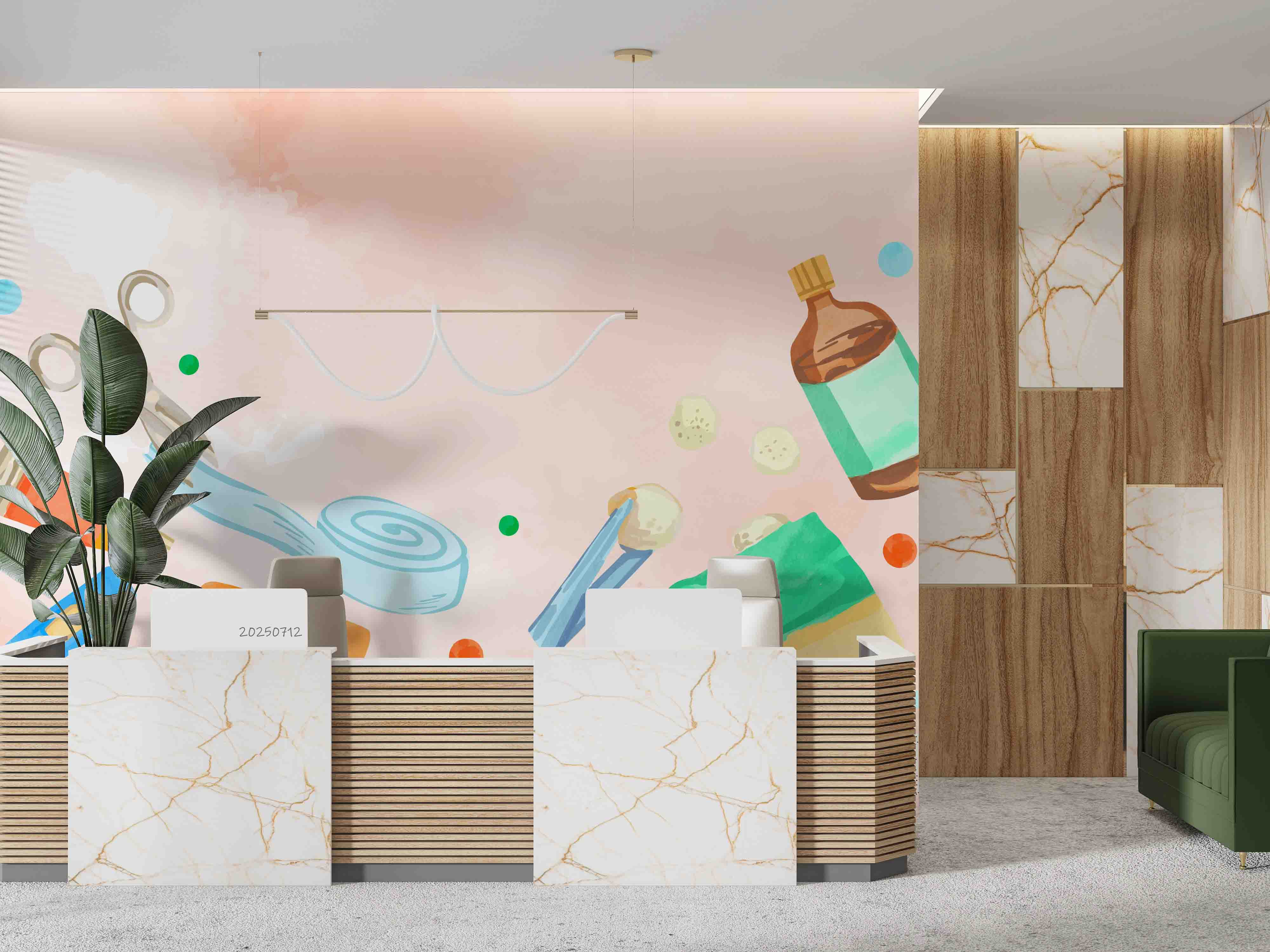 3D Salon Shop Beauty Salon Wall Mural Wallpaper 2