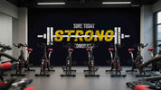 3D Gym Fitness Dumbbell Wall Mural Wallpaper 12