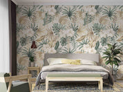 3D Vintage Watercolor Tropical Leaf Floral Wall Mural Wallpaper GD 4209- Jess Art Decoration