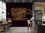 3D Restaurant Snack Bar Coffee Shop Wall Mural Wallpaper 71