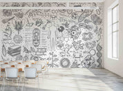 3D School STEM Science Lab Classroom Teaching Aid Wall Mural Wallpaper 46