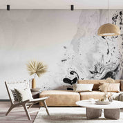 3D Watercolor Grey Marble Texture Wallpaper Wall Mural Wall Decor Wall Art Wall Sticker Remoable Wallpaper LQH