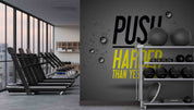 3D Gym Fitness Gymnasium Wall Mural Wallpaper 65