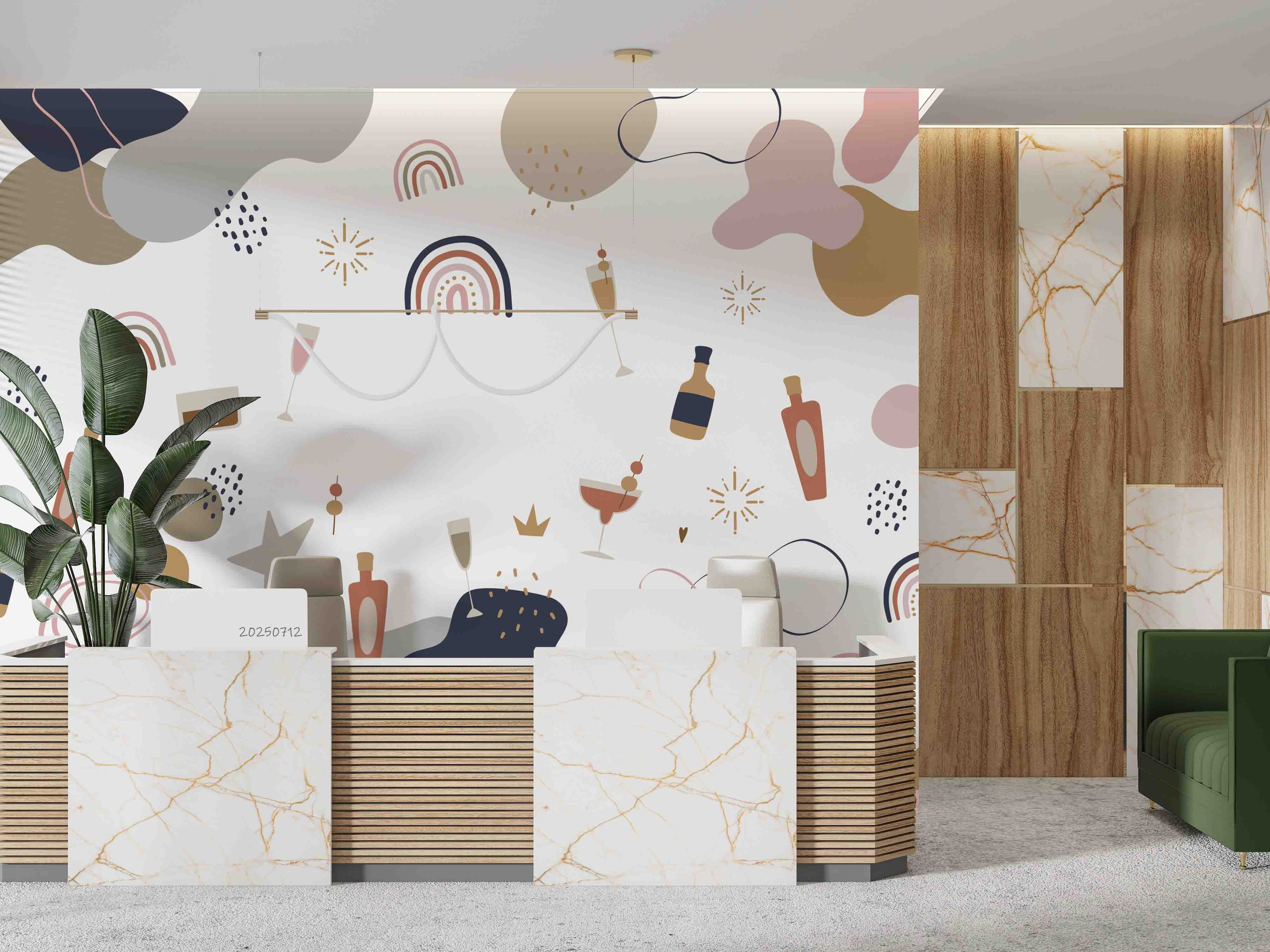 3D Salon Shop Beauty Salon Barber Shop Wall Mural Wallpaper 38