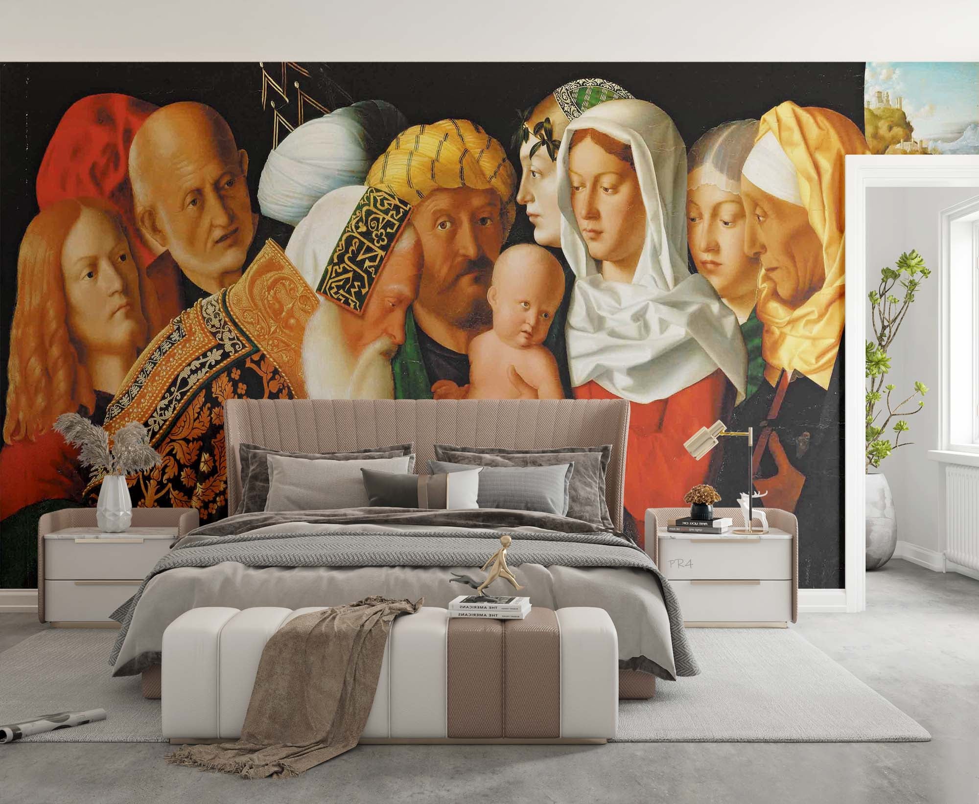 3D World Famous Painting Person Child Wall Mural Wallpaper YXL 2748