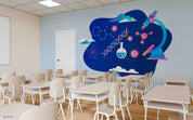 3D School STEM Science Lab Classroom Teaching Aid Chemistry Wall Mural Wallpaper 47