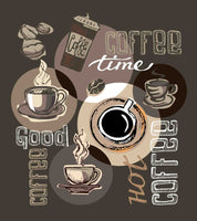 3D Restaurant Snack Bar Coffee Shop Wall Mural Wallpaper 58