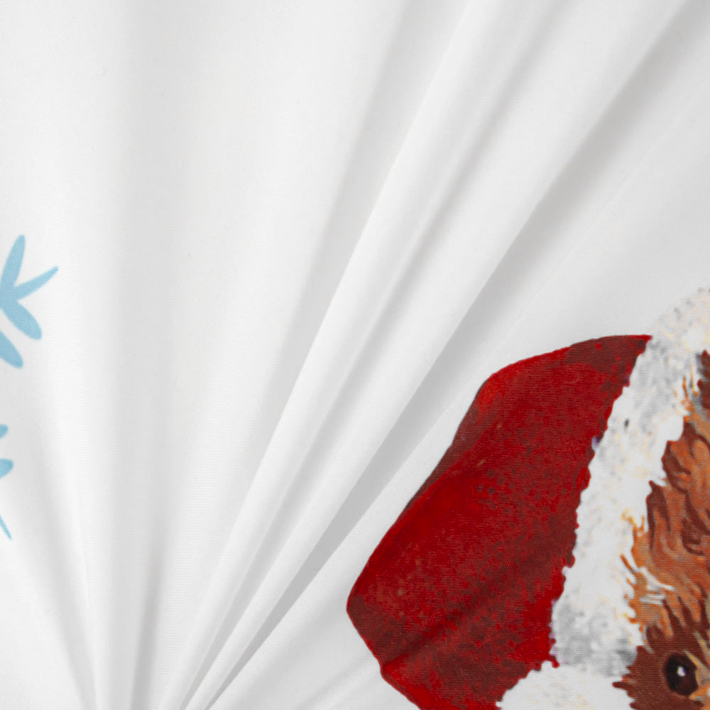 3D Bear Snowflake Christmas Quilt Cover Set Bedding Set Duvet Cover Pillowcases 700- Jess Art Decoration