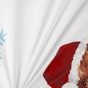 3D Bear Snowflake Christmas Quilt Cover Set Bedding Set Duvet Cover Pillowcases 700- Jess Art Decoration