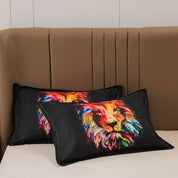 3D Colorful Lion Quilt Cover Set Bedding Set Duvet Cover Pillowcases 508- Jess Art Decoration