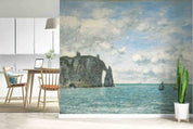 3D Oil Painting Mountain Sea Sailboat Wall Mural Wallpaper GD 2948- Jess Art Decoration
