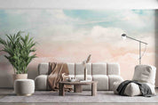 3D Watercolor Pastel Sky Background Wall Mural Wallpaper GD 3539- Jess Art Decoration
