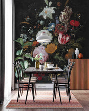 3D Oil Painting Colorful Floral Wall Mural Wallpaper GD 3001- Jess Art Decoration