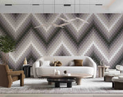 3D Vintage Geometric Herringbone Pattern Wall Mural Wallpaper GD 5205- Jess Art Decoration