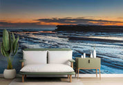 3D Beach Coast Sunset Scenery Wall Mural Wallpaper GD 4979- Jess Art Decoration