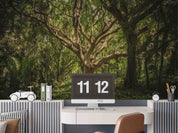 3D Summer Forest Tree Leaves Wall Mural Wallpaper GD 4935- Jess Art Decoration