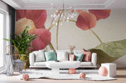 3D Vintage Spring Floral Leaf Background Wall Mural Wallpaper GD 3412- Jess Art Decoration