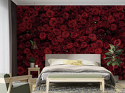 3D Romantic Red Rose Wall Mural Wallpaper GD 4810- Jess Art Decoration