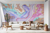 3D Watercolor Abstract Alcohol Ink Background Wall Mural Wallpaper GD 3517- Jess Art Decoration