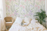 3D Watercolor Plants Leaves Floral Wall Mural Wallpaper GD 5118- Jess Art Decoration