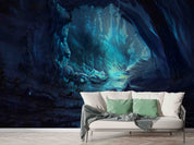 3D Abstract Blue Cave Painting Wall Mural Wallpaper GD 3192- Jess Art Decoration