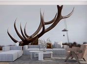 3D Animal Corner Mountain Wall Mural Wallpaper YXL 18- Jess Art Decoration