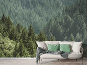 3D Beautiful Forest Pine Trees Wall Mural Wallpaper GD 3296- Jess Art Decoration