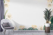 3D Vintage Green Cactus Floral Wall Mural Wallpaper GD 3418- Jess Art Decoration